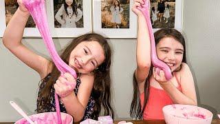 Slime tutorial w/ the Schmidt Sisters