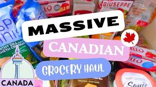 MASSIVE $300 CANADIAN GROCERY HAUL