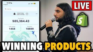  Shopify Dropshipping FINDING WINNING DECEMBER PRODUCTS LIVE With (THE ECOM KING)