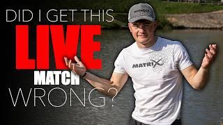 LIVE Fishing Match at Aston Park Fishery  | Can Brad Lucas Win???