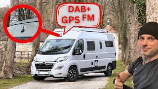 ENDLICH optimaler RADIOEMPFANG für Ducato, Jumper, Boxer Wohnmobile mit der ATTB DAB+/FM/GPS Antenne