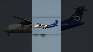 Blue Islands ATR 72-500 at Norwich Airport