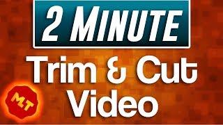 Shotcut : How to Cut and Trim Video (Fast Tutorial)