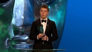 Will Poulter wins the EE Rising Star Bafta Award - The British Academy Film Awards 2014 - BBC