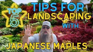 Top 5 Tips For Landscaping With Japanese Maples | DIY Garden Design | MrMaple