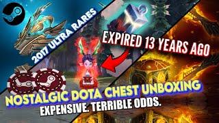 Unboxing Crazy Expensive Nostalgic Dota Treasures From 2012 To Unbox A $800 Unusual