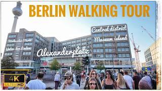 Berlin Central District - Summer 2024 Walking Tour at Alexanderplatz & Museum Island in 4K | HFR