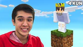 100 Kun One  Blockda Maks Bilan Yashaymiz  ||Minecraft Challange