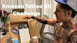 Amazon Tattoo Kit Challenge! (19yr old artist)