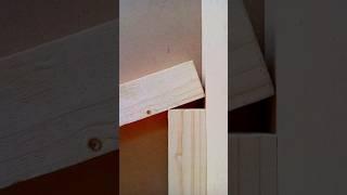 I Cut This Wood Angle So Perfect It Clicked In! #howto #satisfying #shorts