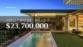 Inside a $23,700,000 HOLLYWOOD HILLS Modern Mansion