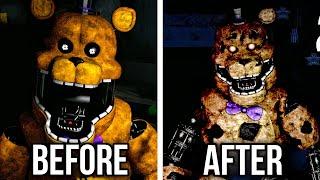 THIS VERSION OF FNAF 2 HAS WITHERED FREDBEAR AND SPRINGBONNIE / A GOLDEN PAST 2