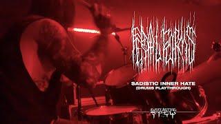 FERAL FORMS 'Sadistic Inner Hate' (Drums Playthrough by Chris)