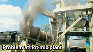 Problem at hot mix plant || asphalt batch mix plant || asphalt batch mix plant manufacturer in india