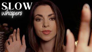 ASMR: Slowly Whispering in Your Ears  Anticipatory Tingles & Hypnotic Hand Movements for DEEP SLEEP