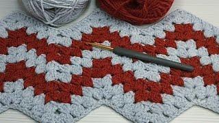 FANTASTIC! Very Simple and Beautiful Crochet pattern/ Crochet baby blanket