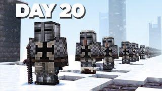 Becoming A Crusader in Minecraft | Day 20