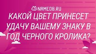 Какой цвет принесет удачу вашему знаку в год Черного Кролика?