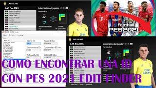 COMO USAR PES 2021 EDIT FINDER