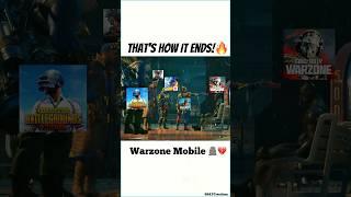  POV - That's How Warzone Mobile Ends!  #shorts #trending #codm