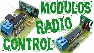 RADIO CONTROL 4 CANALES |módulos | fácil de hacer