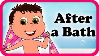 After A Bath I Try Try Try Lyrical Video | English Nursery Rhymes Full Lyrics For Kids & Children