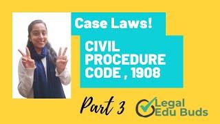 CPC Landmark Judgments | Important cases for Legal Exams | Civil Judge Exam | Civil Procedure Code