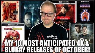 My 10 MOST Anticipated 4K And Bluray Releases Of OCTOBER 2024!