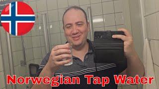 First Time Trying Norwegian Tap Water In OSLO 