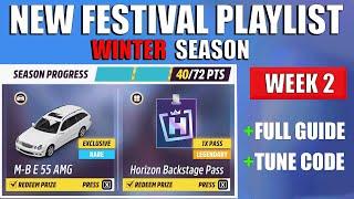 How to Complete Festival Playlist - Horizon Holidays Mix-Up Forza Horizon 5 [Winter Season 2]