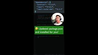 Upgrade NodeJS NPM dependencies like a PRO! #shorts