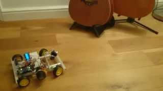 Homemade Arduino RC robot car with bluetooth #2