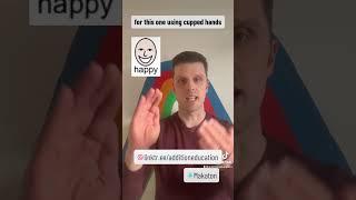 Makaton word of the day 22: happy