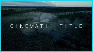 CINEMATIC Title Reveal • Easiest Way • Motion 5 to Final Cut Pro