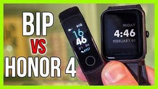 AMAZFIT BIP vs HONOR BAND 4 - Which One Should You Buy