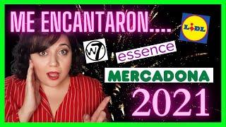 Mis FAVORITOS de maquillaje 2021 | Mercadona, Lidl, Mac, Essence y W7