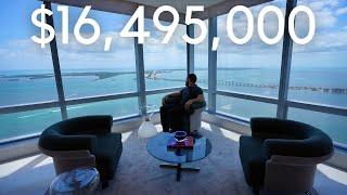 TOURING A $16,495,000 CONDO SOARING OVER BISCAYNE BAY / MIAMI FLORIDA / FOUR SEASONS RESIDENCES