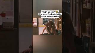 Black Widow Florence Pugh and Scarlet Johansson funny moments