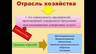 ГЕОГРАФИЯ 8 класс "Что такое хозяйство"