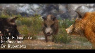 Boar Retexture Enhancement Mod by Kubanetz