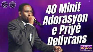 40 Minit Adorasyon e Priyè beni nanm | Sanble Jezi se dezi m | Bondye ou fidèl | TFG Adoration