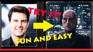 deepfake tutorial using android apps | quick and simple step by step