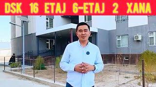 Nukus city. 6-etaj 2 xana. Super paket remont. Adam jasamag’an. 220 mln kelisimli. 88-655-67-89