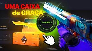 MELHOR SITE para ABRIR CAIXAS do CS2 e ganhar MUITAS SKINS GRÁTIS 