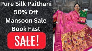 Tranding Saree collection Saikrupa Paithani 7620380970 #live #youtube #paithani #onlinesale
