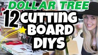 12 Brilliant Dollar Tree Cutting Board DIYS & HACKS