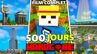 SURVIVRE 500 jours en HARDCORE Sur MINECRAFT (Film Entier)