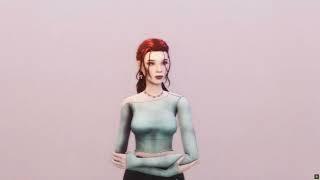 Animation pose #2 for Sims 4