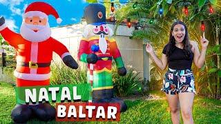 DECORANDO A MINHA CASA PARA O NATAL! - JULIANA BALTAR