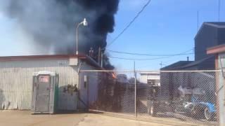 Tacoma Narrows Marina Fire Near Chambers Bay During U.S. Open 2015